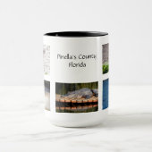 ピネラズカウンティフロリダ野生生物 マグカップ (中央)