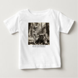 ピノキオと彼の母の唯一の知られた写真 ベビーTシャツ