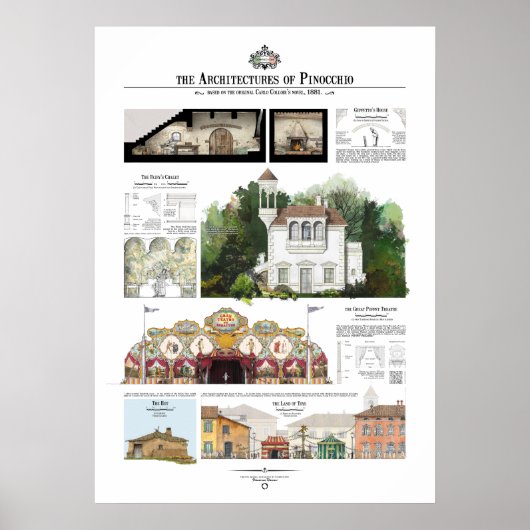 ピノキオのアーキテクチャ ポスター (正面)