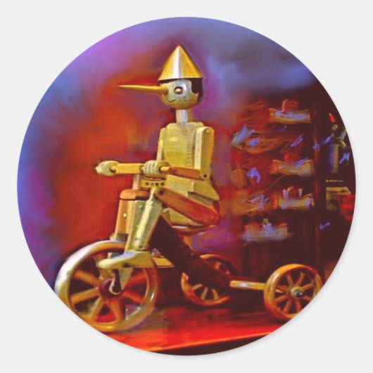 ピノキオ・シール ラウンドシール (正面)