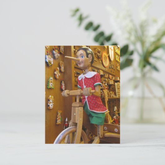 ピノキオ ポストカード (スタンド正面)