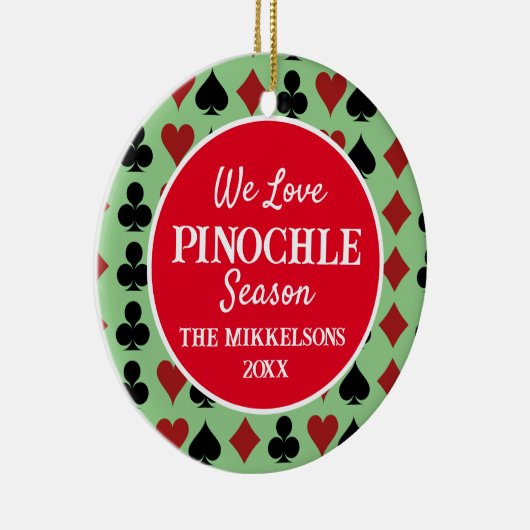 ピノクルの季節が大好き セラミックオーナメント (右)