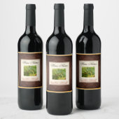 ピノノワールオールドワインラベル ワインラベル (ボトル)