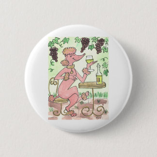 ピノ・グリの楽しいガラス 缶バッジ