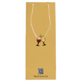 ピノ・グリジオのTとして役に立たないおもしろい ワインギフトバッグ (裏面)