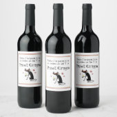 ピノ・グリジオのTとして役に立たないおもしろい ワインラベル (ボトル)