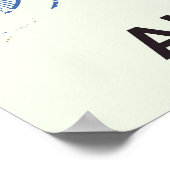 ピハニュージーランドのヴィンテージ旅行ポスター ポスター (角)