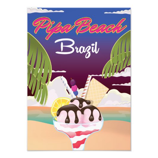 ピパビーチ ブラジル バケーション ポスター (正面)