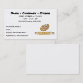 ピパーソナライズされたザ 名刺 (正面/裏面)