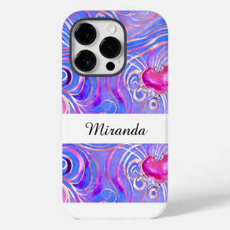 ピパーソナライズされたッエレガントクハートiPhone 14 Proケース Case-Mate iPhone 14 Proケース