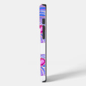 ピパーソナライズされたッエレガントクハートiPhone 14 Proケース Case-Mate iPhoneケース (裏面 / 左)