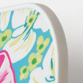 ピパーソナライズされたック名門私立校風のピックボールパドル ピックルボールラケット (左詳細)