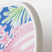 ピパーソナライズされたック名門私立校風のピックボールパドル ピックルボールラケット (左詳細)