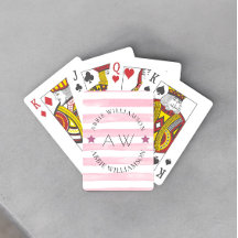 ピパーソナライズされたッスタイリッシュクストライプモノグラム