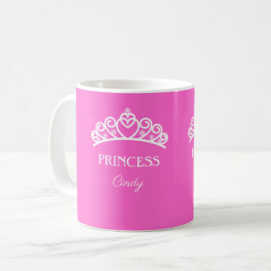 ピパーソナライズされたンクの王女マグ コーヒーマグカップ