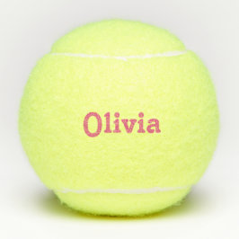 ピパーソナライズされたンク名 テニスボール