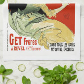 ピパーミント キッチンタオル (折り畳み)