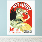 ピパーミント キャンバスプリント (インサイチュ (ウッドフロア))