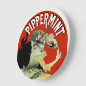 ピパーミント ラージ壁時計 (傾斜)