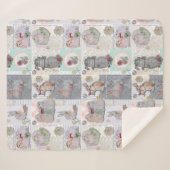 ピパ&マローテーマ シェルパブランケット (正面(横))