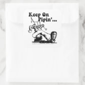 ピピ保ンの大きなステッカーに スクエアシール (バッグ)