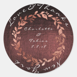 ピフェイクッ結婚クのメ感謝していルカルのブルゴーニュ ラウンドシール