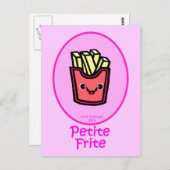  – ピフランスのンクの小さなフライ – フフランスのライ ポストカード (正面/裏面)