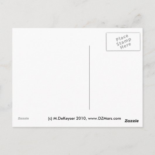 – ピフランスのンクの小さなフライ – フフランスのライ ポストカード (裏面)