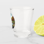 ピペストーンナショナルモニュメントミネソタサークル ショットグラス (右)