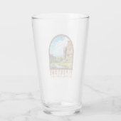 ピペストーンナショナルモニュメントミネソタトラベルアート タンブラーグラス (裏面)