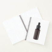 ピペット付きガラスドロッパーボトル ノートブック (内部)