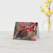 ピペビンアゲハチョウカード カード (黄色い花)