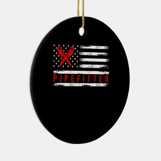 ピペファイターギフトおもしろい配管工 セラミックオーナメント (右)