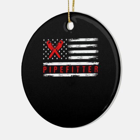 ピペファイターギフトおもしろい配管工 セラミックオーナメント (左)