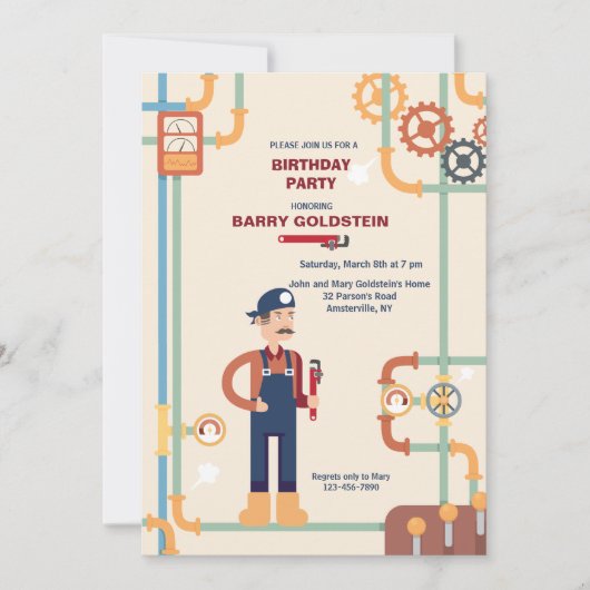 ピペフォス招待状 招待状 (正面)