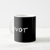 ピボットピボット コーヒーマグカップ (正面左)
