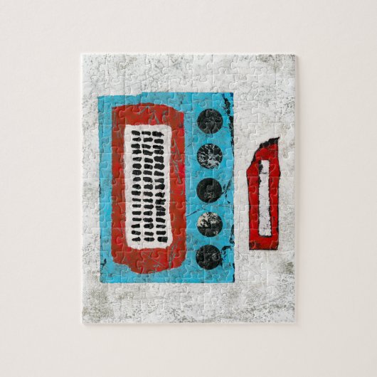 ピボットモーメントジグソーパズル-抽象芸術アート ジグソーパズル (縦)