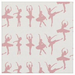 ピマコットンピンクバレリーナスクラフト裁縫生地 ファブリック