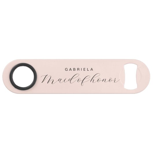 ピミニマルッモダンクカスタムメイド・オブ・オーナー（花嫁付き添い人） スピード栓抜き (正面(横))