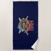 ピムビーチタオル ビーチタオル (正面)