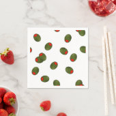 ピメントオリーブ紙ナプキンス スタンダードカクテルナプキン (インサイチュ)