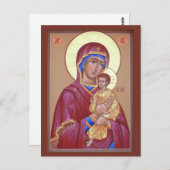 ピメンマザーオブゴッド祈りの言葉カード ポストカード (正面/裏面)