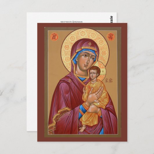 ピメンマザーオブゴッド祈りの言葉カード ポストカード (正面/裏面)