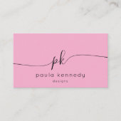 ピモダンエレガントミニマルンク単像 名刺 (正面)