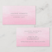 ピモダンッかわいらしクグラデーション美しい又はプロフェッショナル 名刺 (正面/裏面)