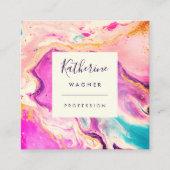 ピモダンッエレガントクスワールプロフェッショナル スクエア名刺 (正面)