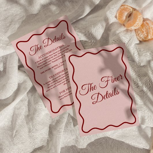 ピモダンックはっきりしたファンキーレトロシック結婚ズ詳細 エンクロージャーカード