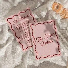 ピモダンックはっきりしたファンキーレトロシック結婚ズ詳細 エンクロージャーカード