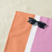 ピモダンッスタイリッシュクストライプビーチタオル ビーチタオル (インサイチュ)