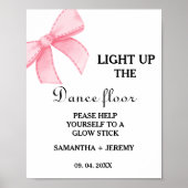 ピモダンッミニマルクボーの結婚グローのスティック記号 ポスター (正面)